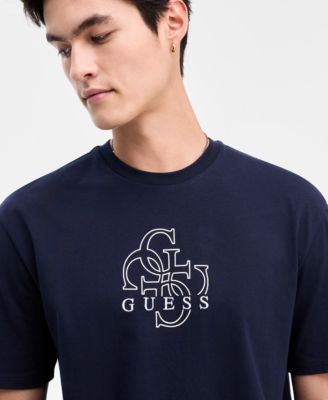 Men's Quattro G Relaxed Fit Short Sleeve Crewneck Graphic T-Shirt