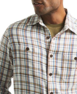 Men's Stretch Flannel Plaid Shirt