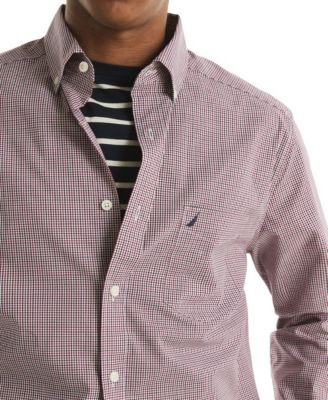 Men's Long Sleeve Plaid Shirt