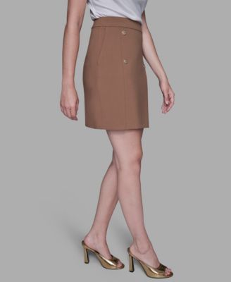 Women's Button Detail Skirt