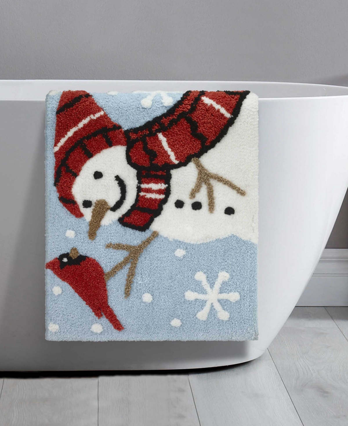 Avanti Holiday Cheer Polyester Bath Rug, 30" X 20" In Multi