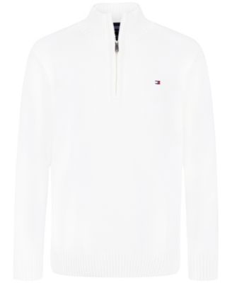 Tommy Hilfiger Boys 8-20 Quarter-Zip Sweater - Snow White 24$