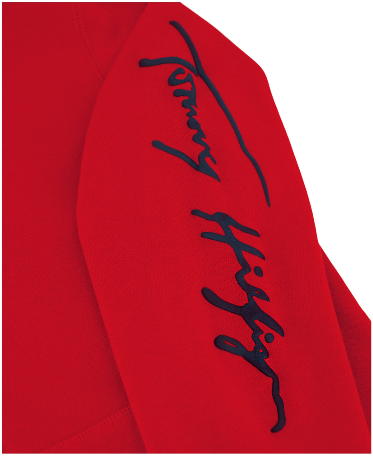 Tommy Hilfiger Boys 8-20 Signature Full Zip Hoodie In Red