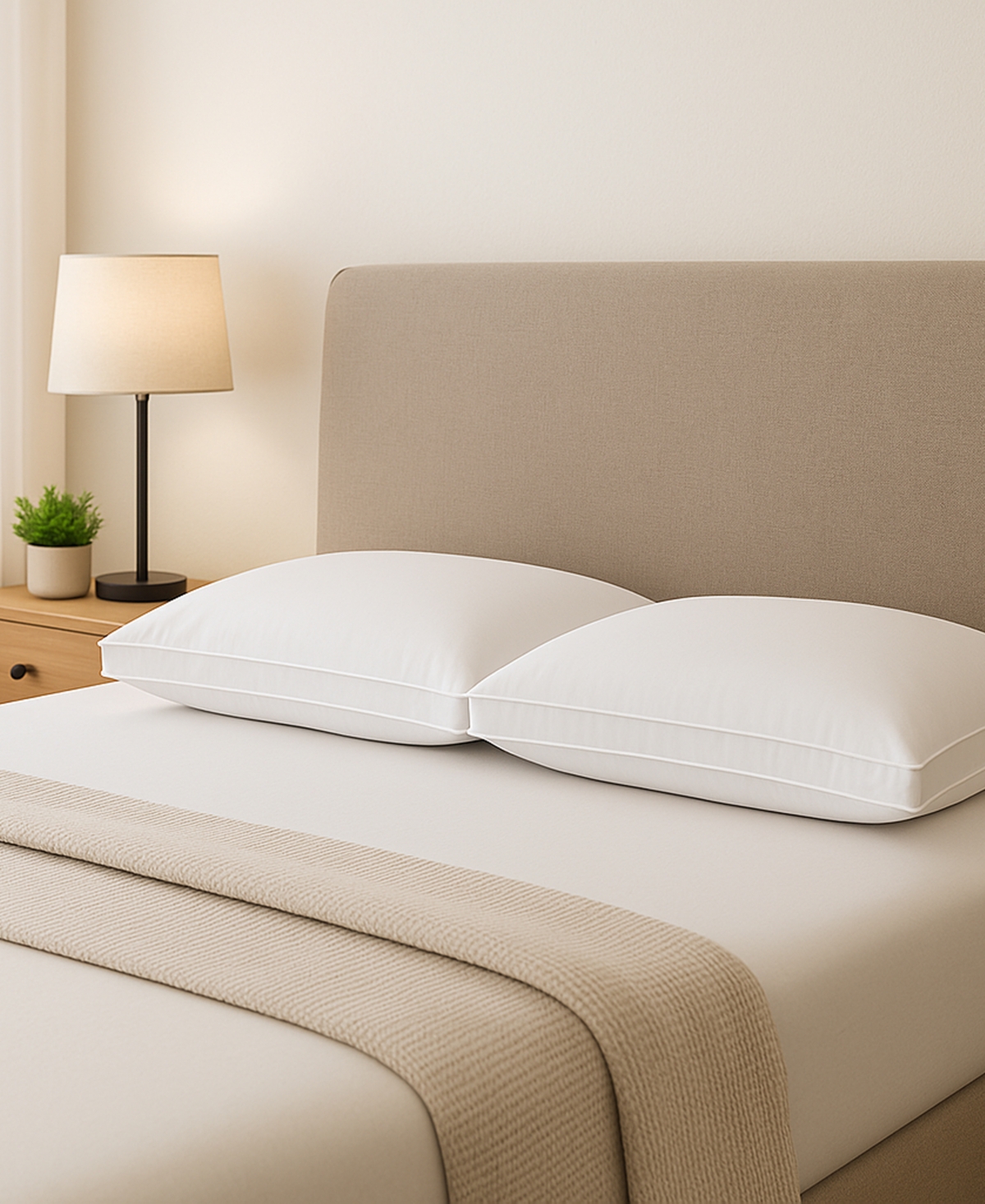 Ella Jayne Gusseted Firm Plush Down Alternative Side/Back Sleeper Pillow