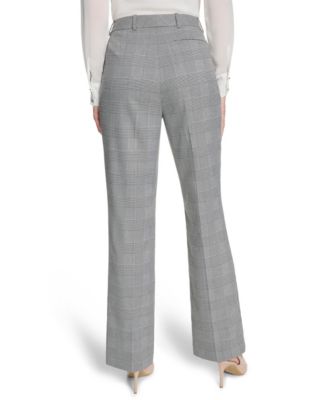 Women's Houndstooth Mid-Rise Pants