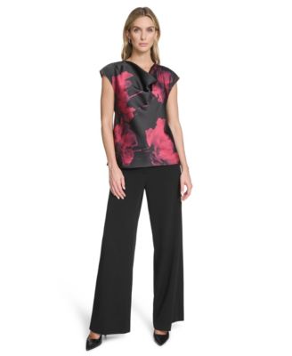 Women's Cowl Neck Blouse