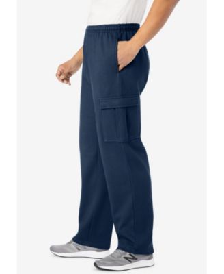 Big & Tall Fleece Cargo Sweatpants