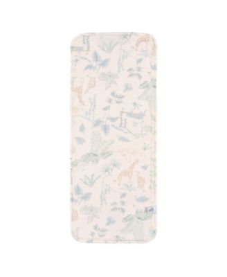 Baby 3-Pack Burp Cloths, Pink Florals, One Size