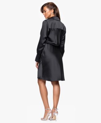 Women's Long Sleeve Midi Dress