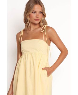 Women's Simona Maxi Dress - Yellow