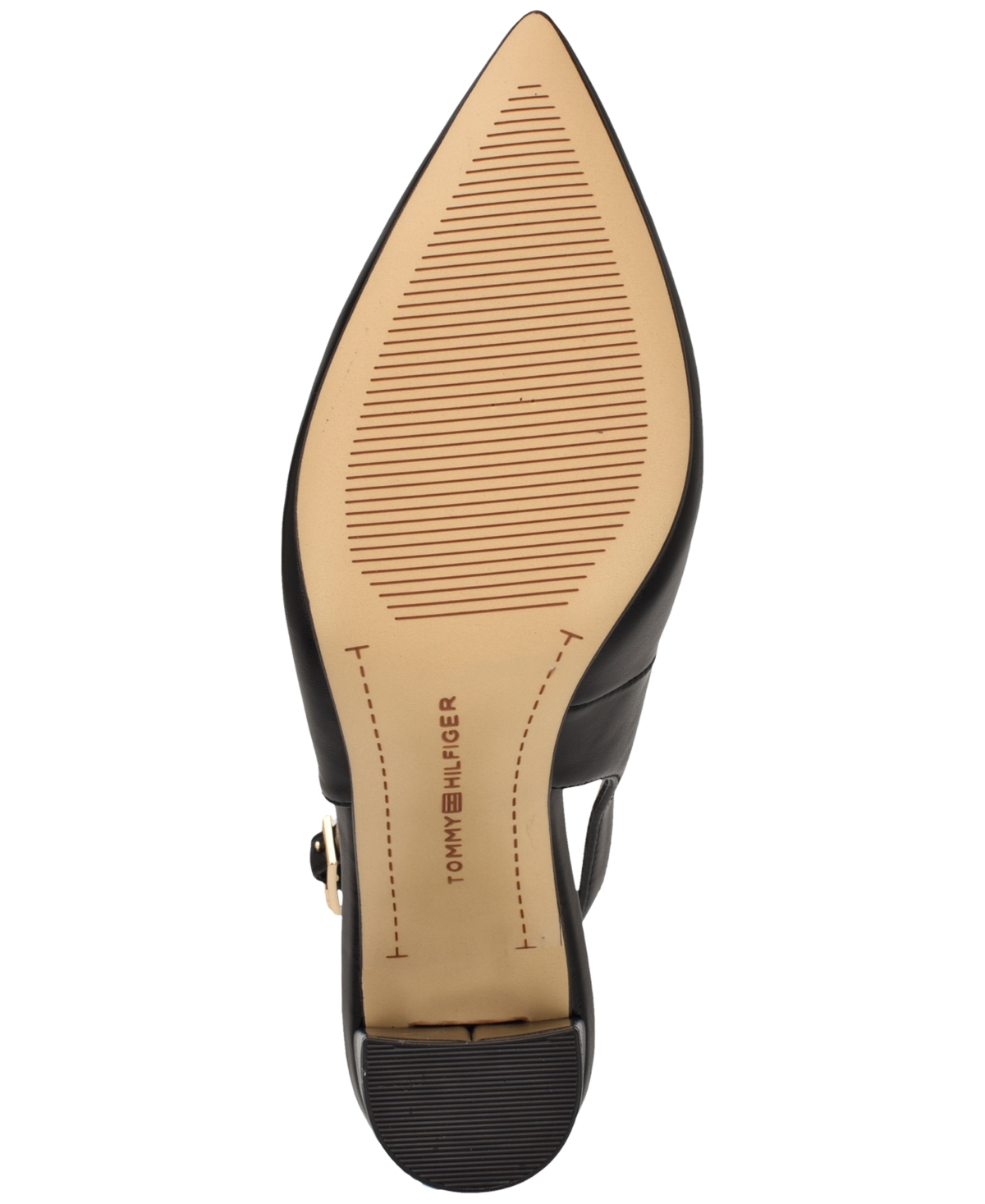 Tommy Hilfiger Women's Azalee High Block Heel Slingback Pumps In Black