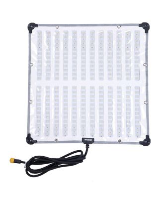 F22c 2x2' 200W RGBWW Flexible LED Mat Fixture, Gold-Mount with Light Stand