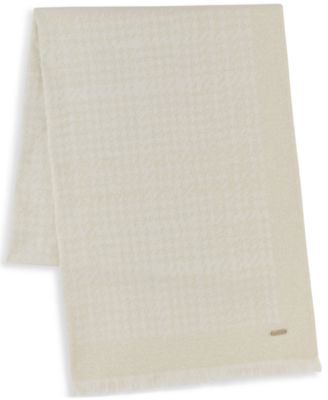 Women's Tweed Pattern Lurex Wrap