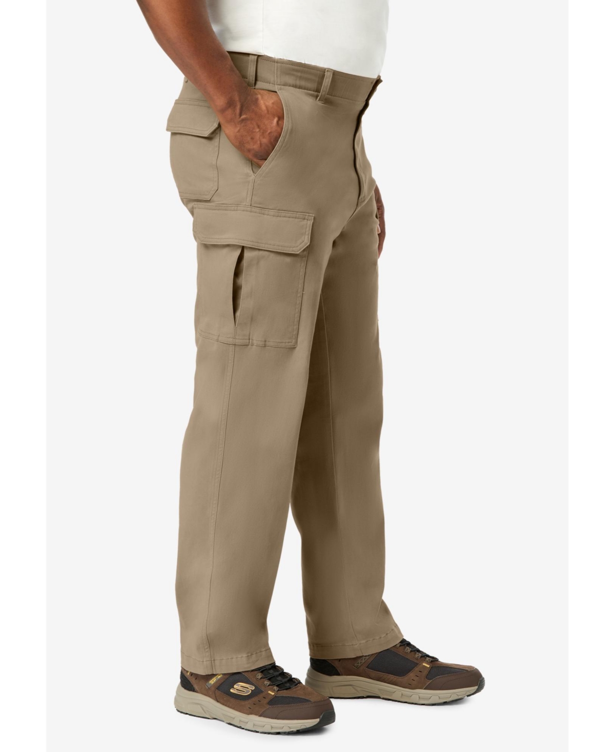 KingSize Big & Tall Comfort Waist Cargo Pants