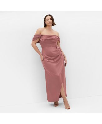 city chic love pleat dress Love Pleat Border Dress