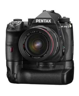 Battery Grip D-BG8 for Pentax K-3 III Flagship DSLR Dust-Proof and Weather Resistant Construction with Capacity to Hold Additional