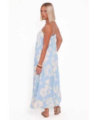 Women's Margherita Maxi Dress - Blue Hibiscus