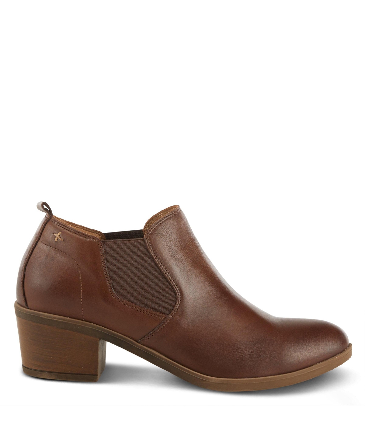 Azura Spring Step Phaedra Premium Leather Shoe with Cushioned Insole, Arch Support, and Low Heel