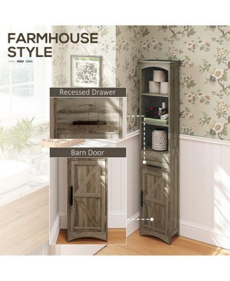 Bathroom Storage Cabinet for Towels and Essentials with Durable Design