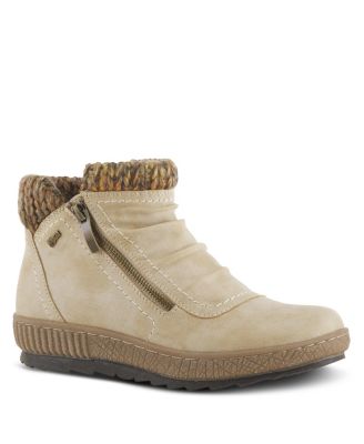 Cleora Women's Pull-On Bootie with Water-Resistant Finish