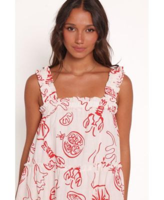 Women's Elena Mini Dress - Red Lobster