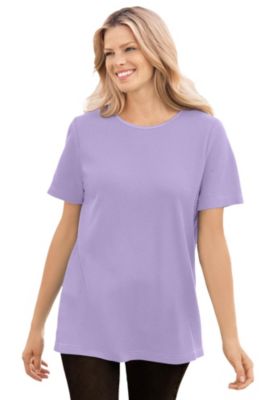 Women's Within Waffle Thermal Satin Trim Tee