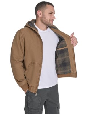Men's Hooded Bomber Jacket