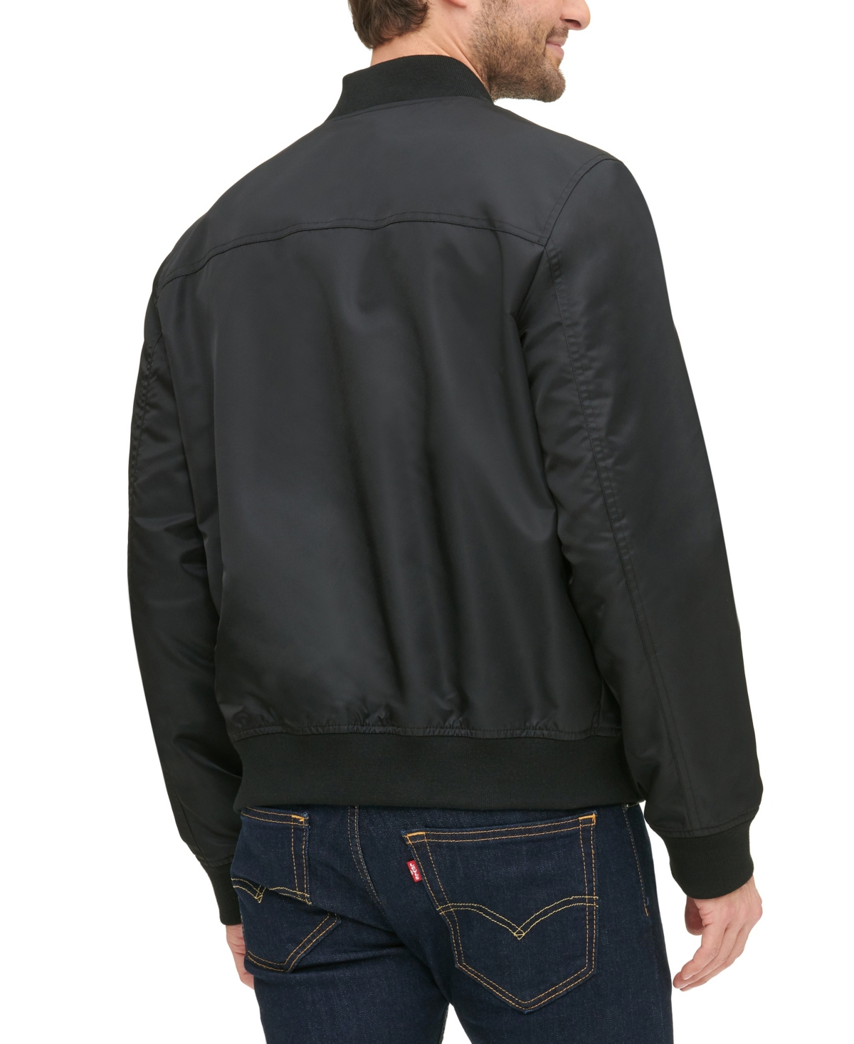 Levi's Men's Bomber Jacket In Black
