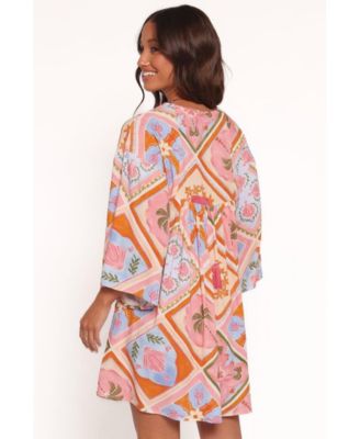 Zanna Mini Dress - Multi Tile