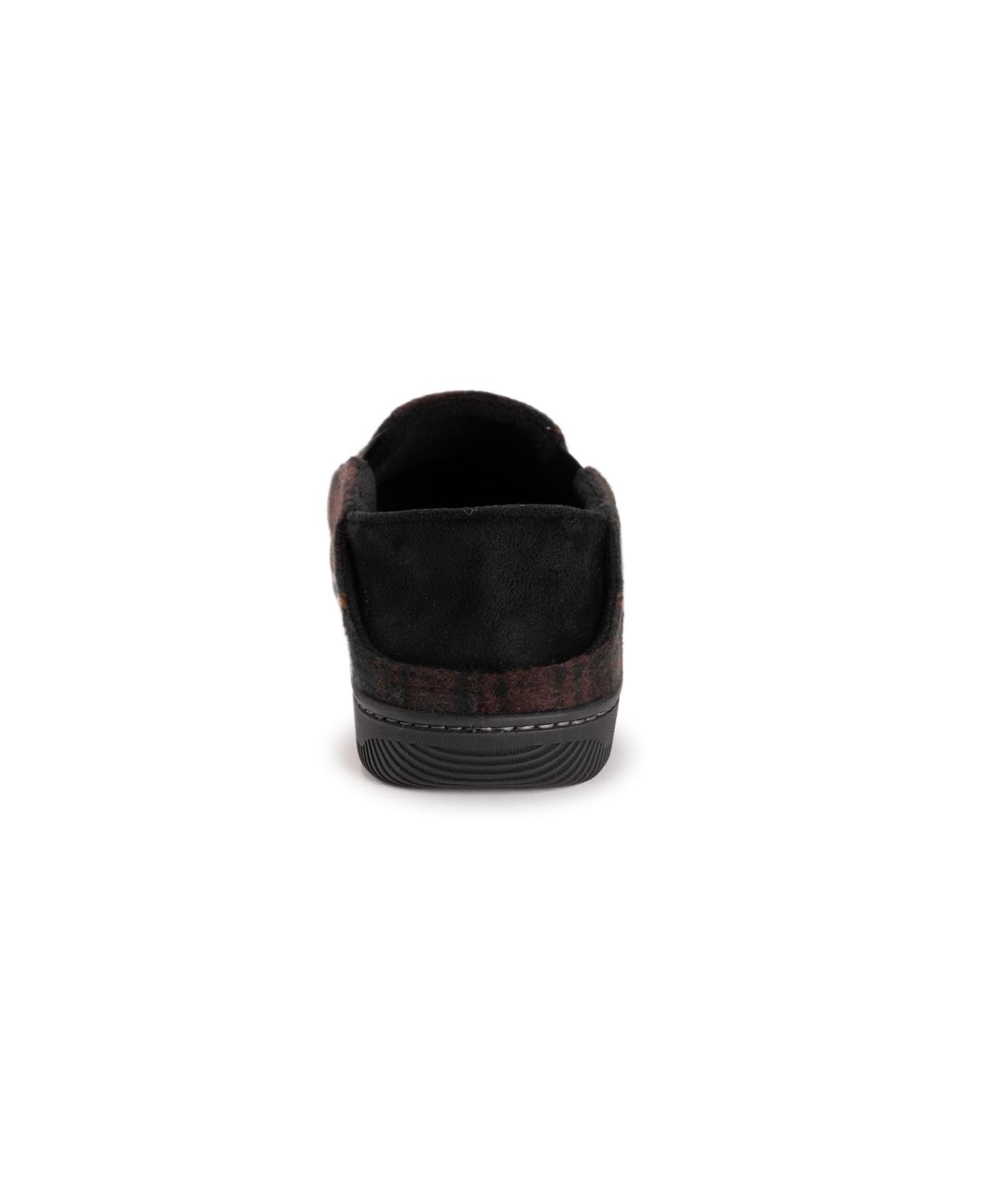 Мужские тапочки MUK LUKS Owen Full Fit Slipper, цвет: Коричневый клетчатый — фото 7