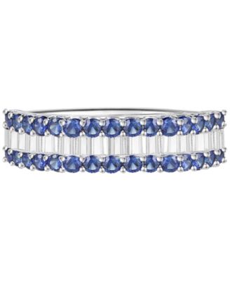 Gemstone and Diamond Ring (1/4 ct. t.w.) in 14K Gold (also in 14K White Gold)