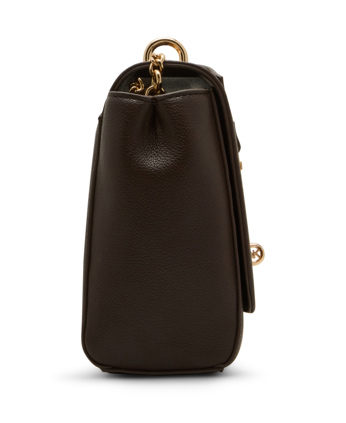 Anne Klein Flap Small Shoulder Bag In Brown