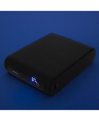 Portable Charger Power Bank 20,000 mAh 74 Watt Hour With Digital Display and USB A and USB C Fast Charging 2309276 Black