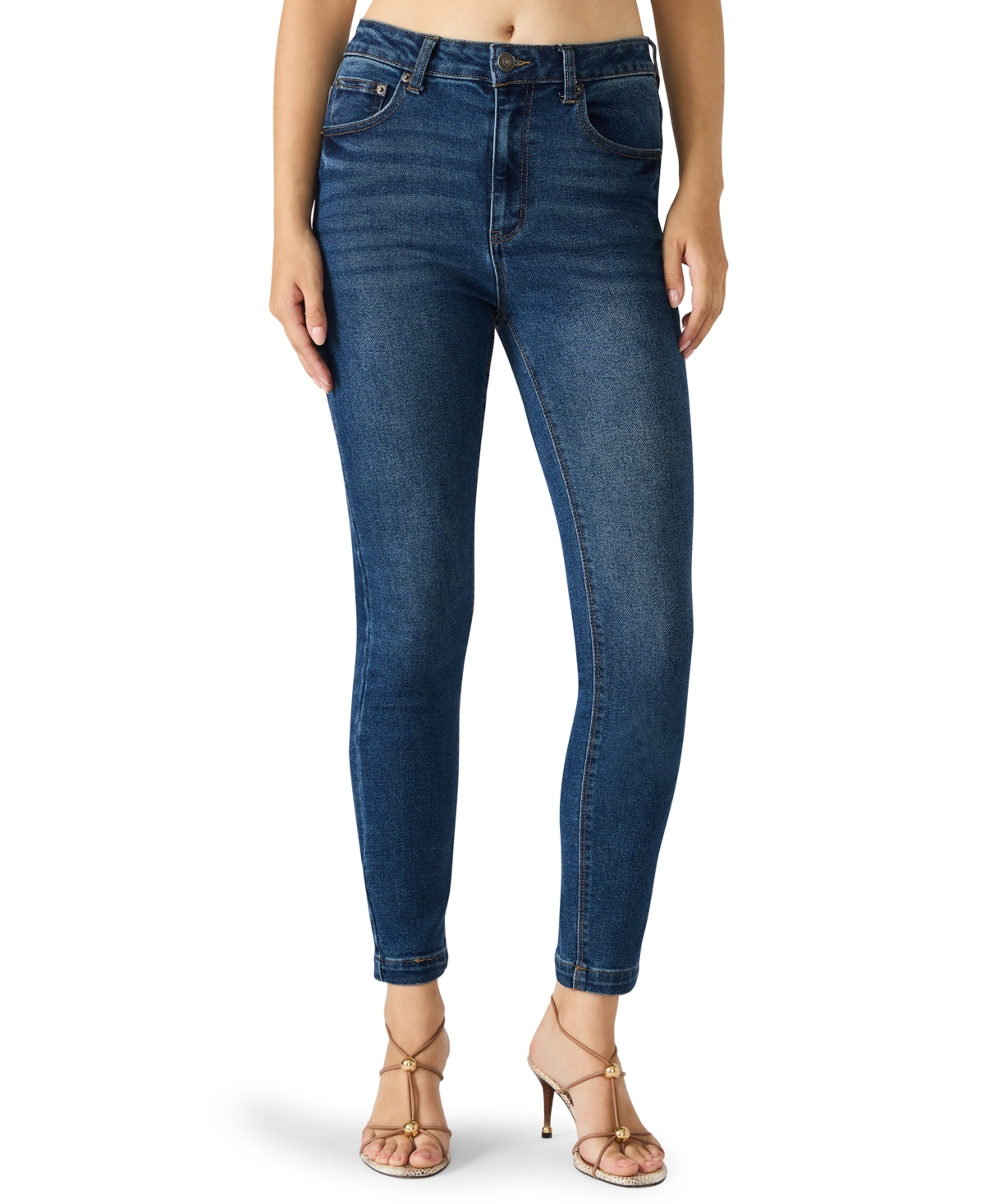 Steve Madden Women's Lona High Rise Jeans In Blue