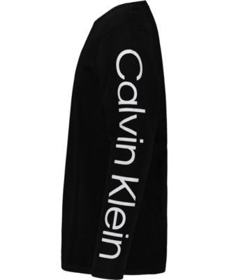 Boys' 8-20 Long Sleeve Print T-Shirt