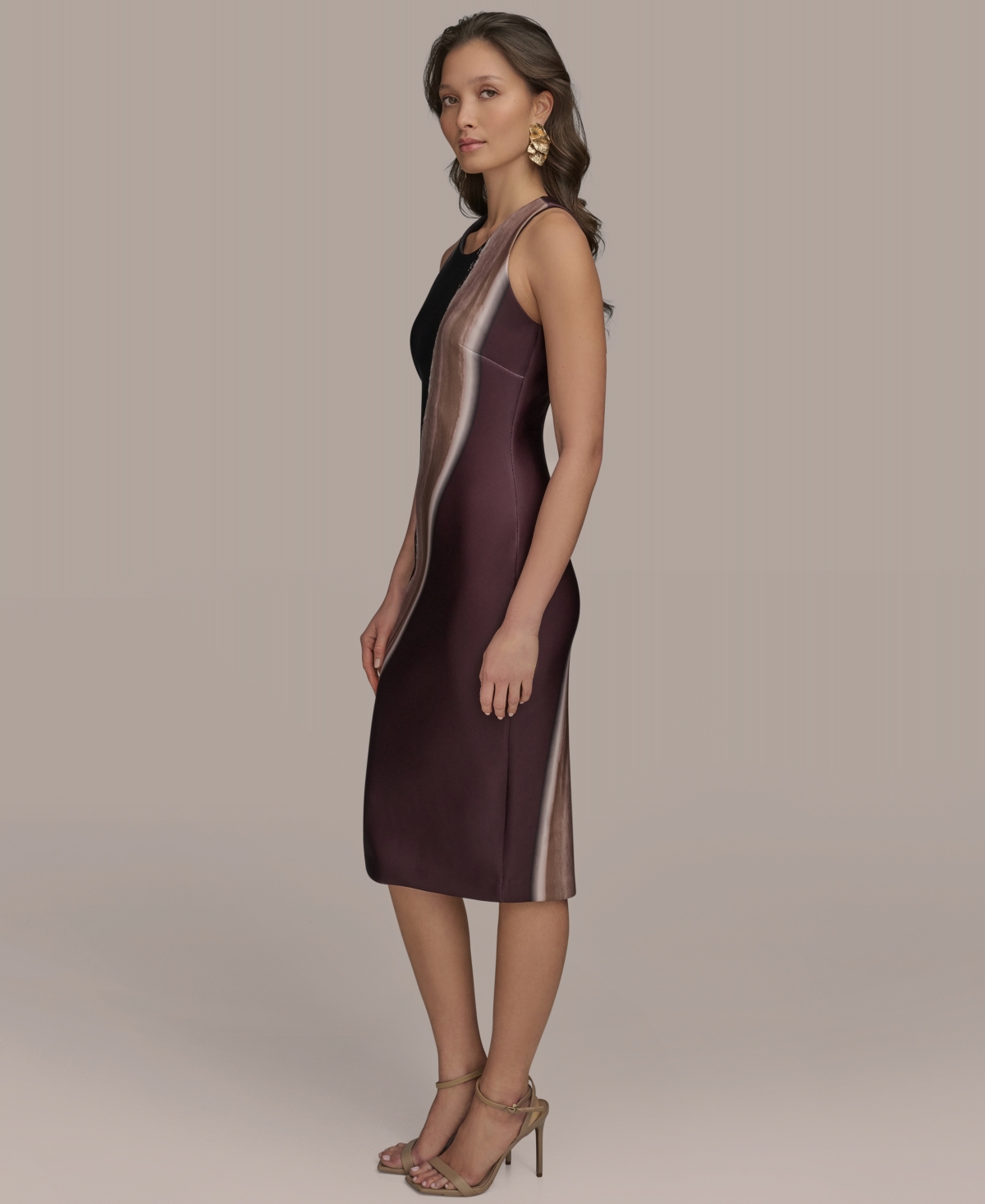 Donna Karan New York Women's Crewneck Sheath Dress