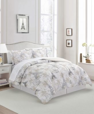 Paris Floral 8-Pc. Comforter Set