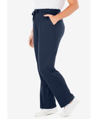 Women's Within Tall Sport Knit Straight-Leg Pull-On Pants