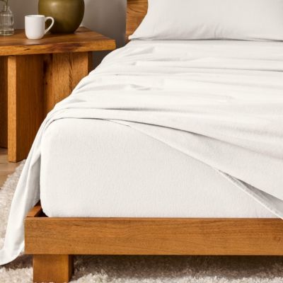 Cotton Flannel 4-Pc. Sheet Set, King Split