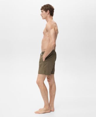 Men's Basic Drawstring Swimsuit