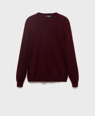 Men's Wool Round-Neck Sweater