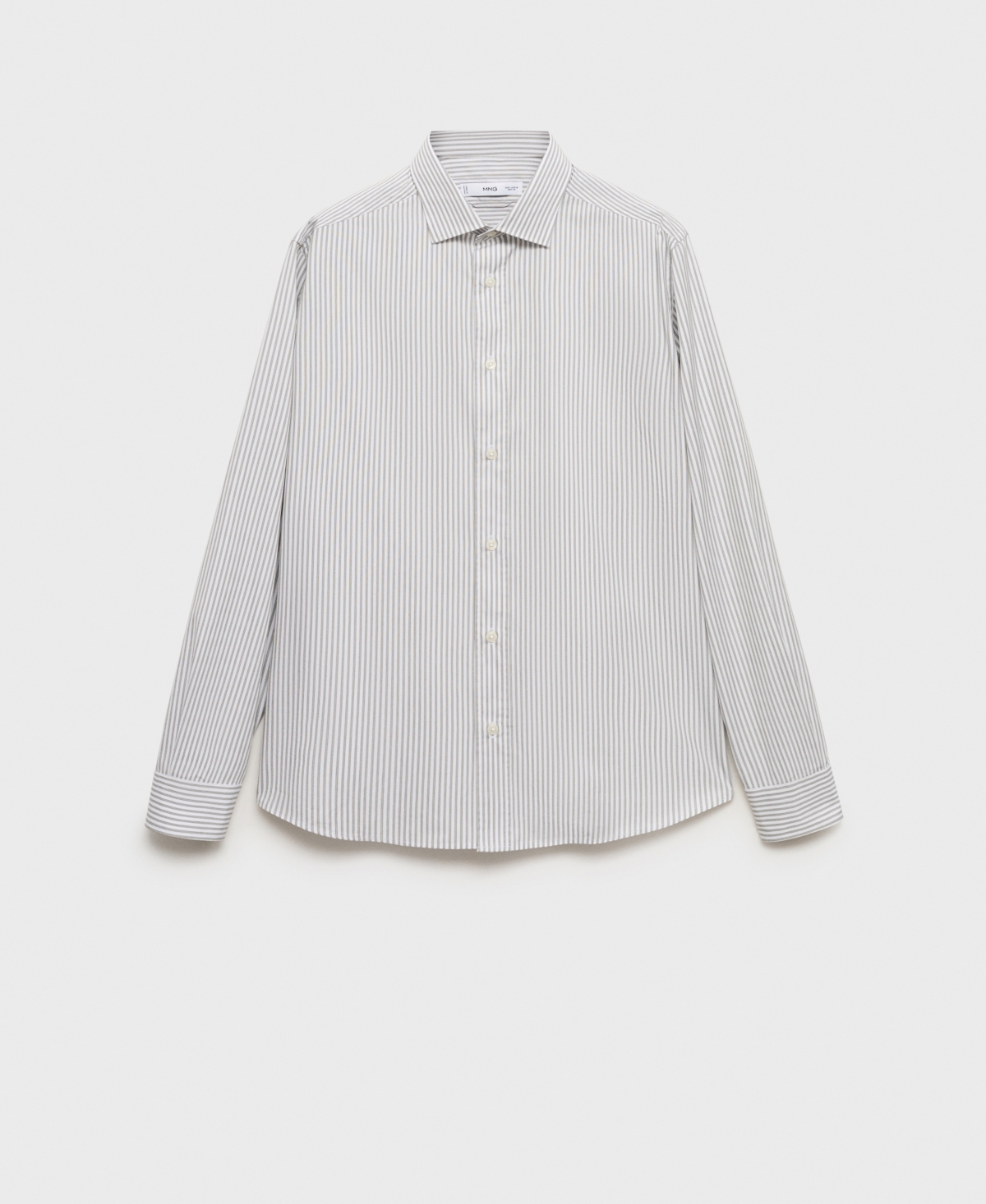 Mango Men's Regular Fit Striped Cotton Shirt In Multi