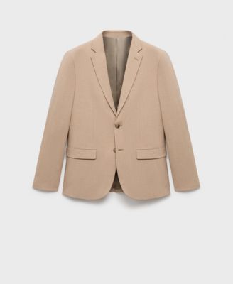 MANGO - Men's Stretch Fabric Super Slim-Fit Suit Jacket
