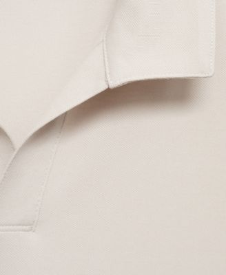 Men's Cotton Pique Polo Shirt