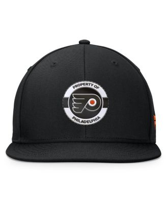 Men's Black Philadelphia Flyers Authentic Pro Training Camp Snapback Hat