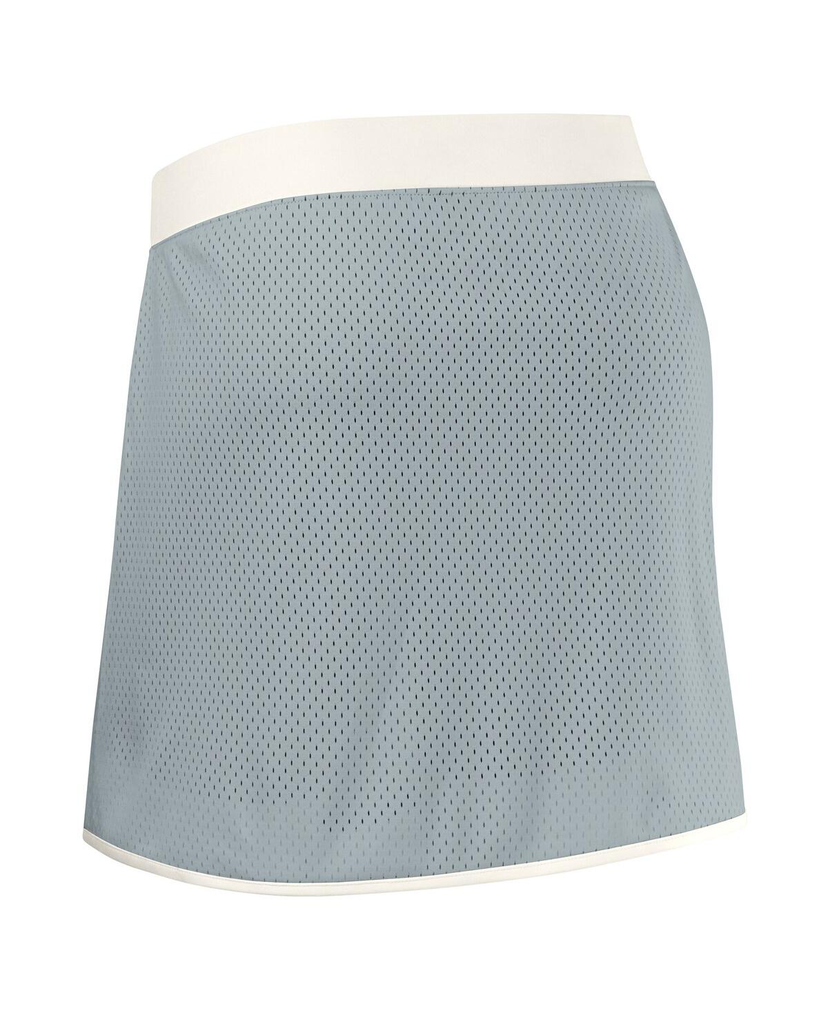 Fanatics Women's Gray Pittsburgh Steelers Studio Wellness Skort In Blue