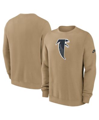 Nike - Men's Tan Atlanta Falcons Swing Pass Rewind Club Pullover Sweatshirt