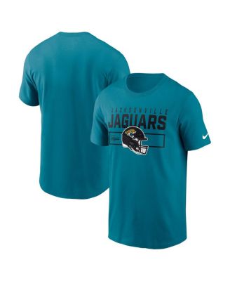 Nike - Men's Teal Jacksonville Jaguars Primetime Helmet Essential T-Shirt