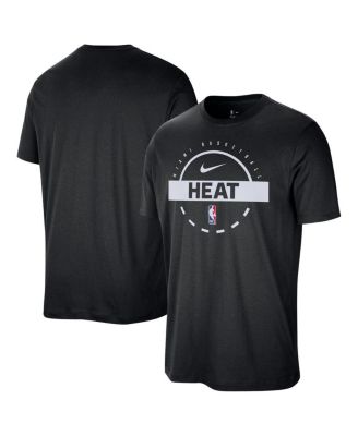 Nike - Men's Black Miami Heat Authentic Practice T-Shirt