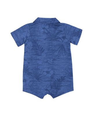 Baby Boys and Girls Royal Kansas Jayhawks Fern Romper